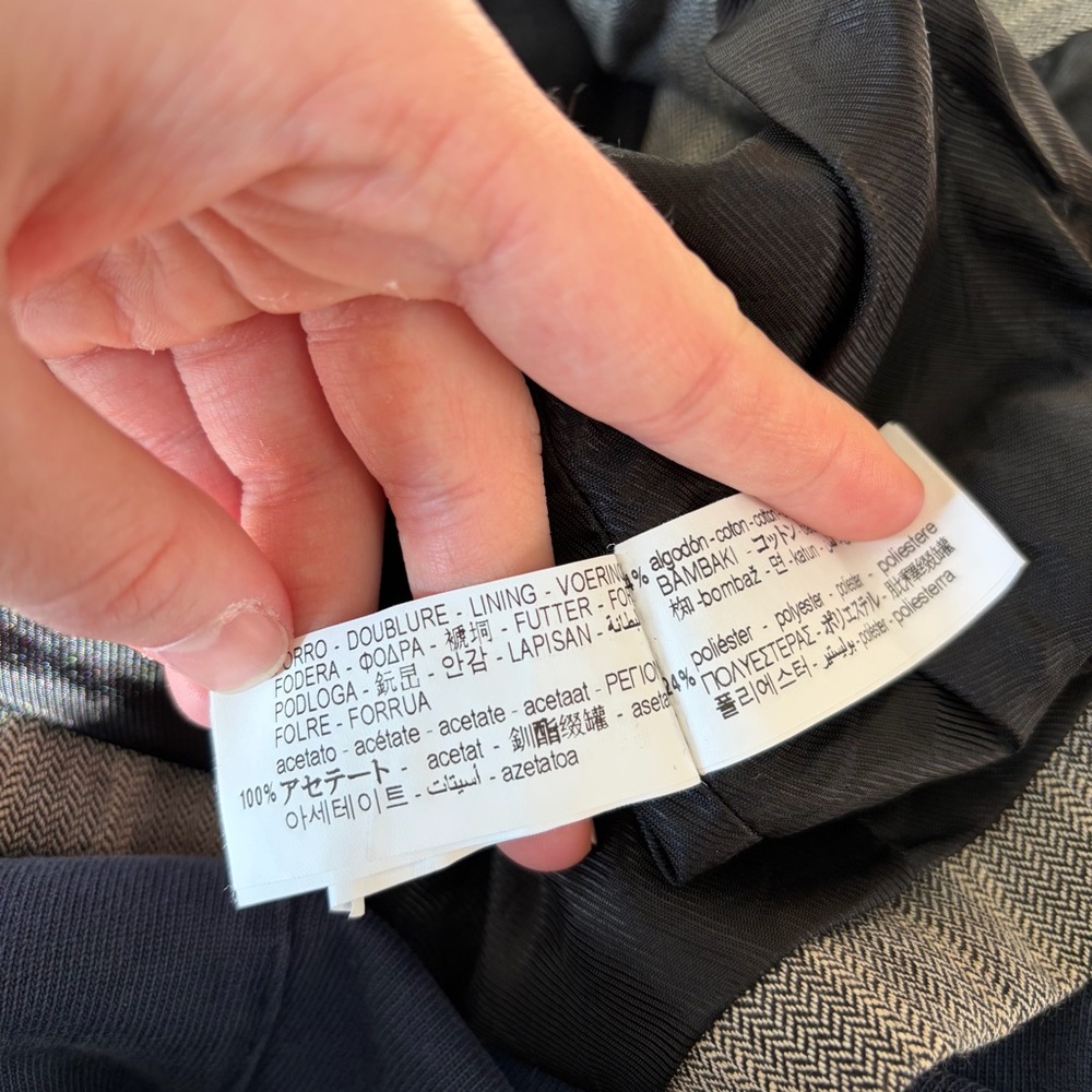 Zara Button Down Herringbone Vest - image 10